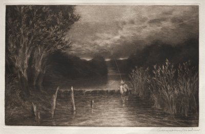 Harrfiskeri, 1897. af Francis Seymour Haden