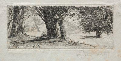 Holly Field af Francis Seymour Haden