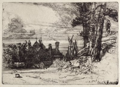 Horseleys hus i Willesley af Francis Seymour Haden