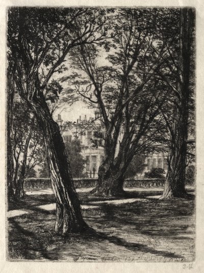 Kensington Gardens af Francis Seymour Haden