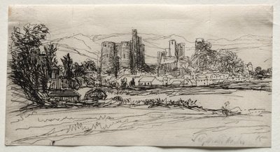 Kidwelly Slot af Francis Seymour Haden