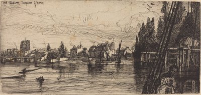 Old Chelsea (Old Chelsea Church) af Francis Seymour Haden