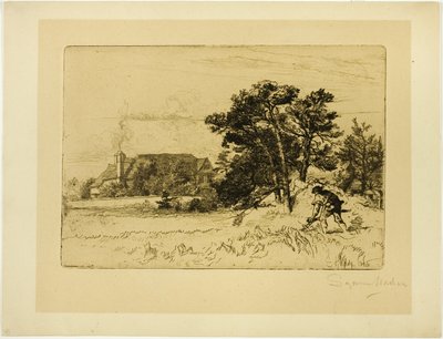 Old Willesley House af Francis Seymour Haden