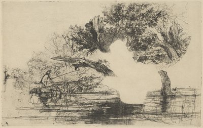 Penton Hook, 1864., 1864. af Francis Seymour Haden