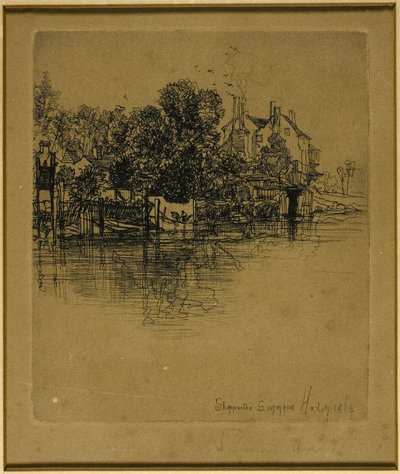 Shepperton af Francis Seymour Haden