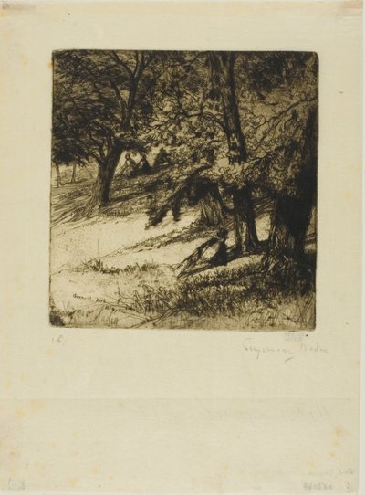 Under taget... af Francis Seymour Haden