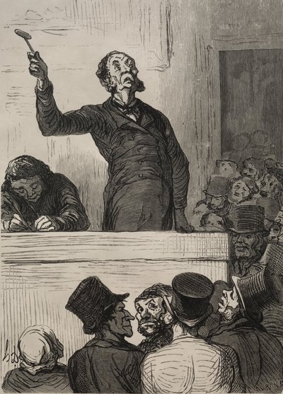 Auktionslokalet: Auktionsholderen af Francis Seymour Haden