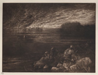 Saltsøjlen af Francis Seymour Haden