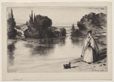 Slæbestien af Francis Seymour Haden