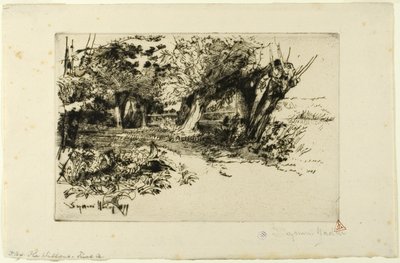 Piletræerne af Francis Seymour Haden