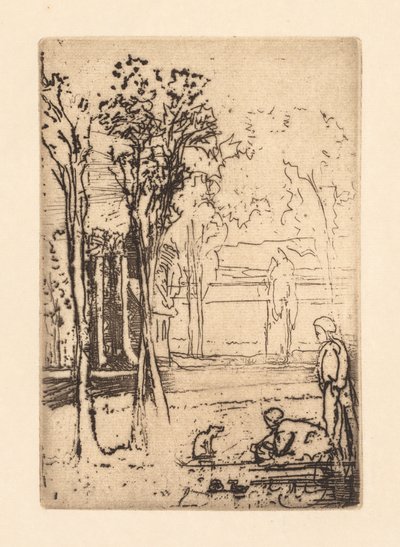 Tre-Tree Farm af Francis Seymour Haden