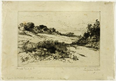 Windmill Hill, nr. I af Francis Seymour Haden