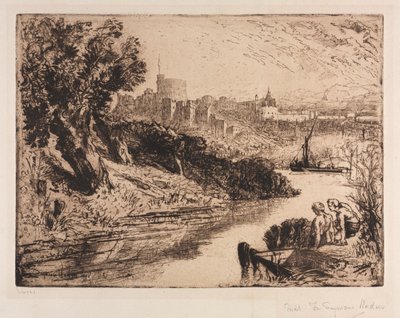 Windsor Castle af Francis Seymour Haden