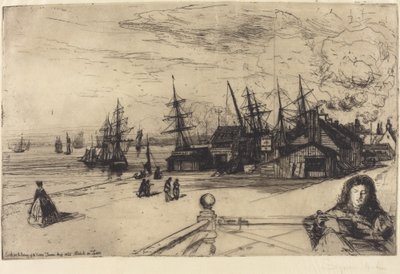 Yacht Tavern, Erith af Francis Seymour Haden