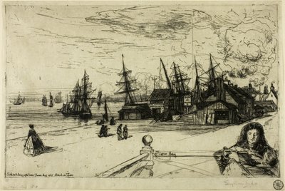 Yacht Tavern, Erith af Francis Seymour Haden
