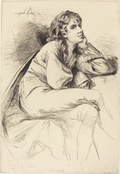 Thomas Haden fra Derby af Francis Seymour Haden after Joseph Wright