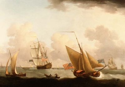 Forsendelse fra den hollandske kyst af Francis Swaine