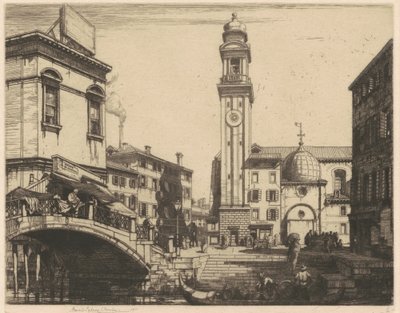 S.S. Apostle, Venedig af Francis Sydney Unwin