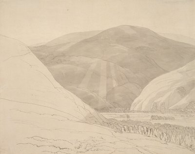 Croydon Hill af Francis Towne
