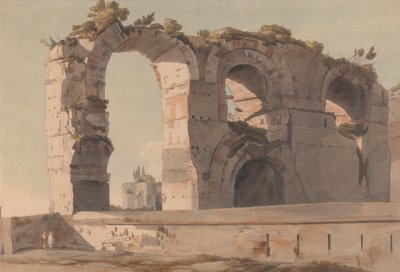 Den Claudiske Akvadukt, Rom af Francis Towne