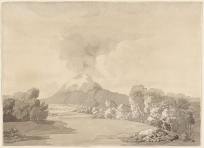 The Wrekin, Shropshire af Francis Towne