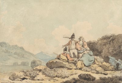Soldater og Landskvinder af Francis Wheatley