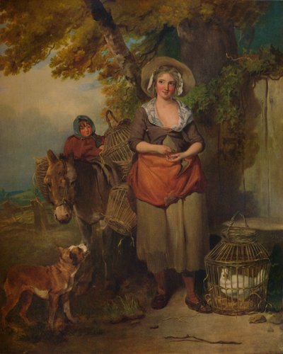 The Return from Market, 1786, 1938 af Francis Wheatley