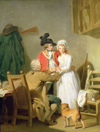 Soldatens tilbagevenden af Francis Wheatley
