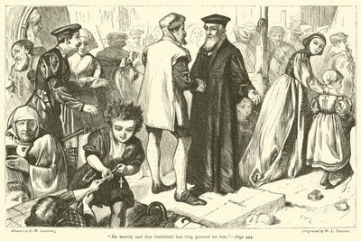 Han sagde lystigt, at Smithfield længe havde stønnet for ham af Francis Wilfred Lawson
