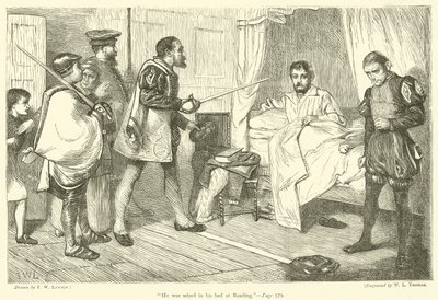 Han blev grebet i sin seng i Reading af Francis Wilfred Lawson