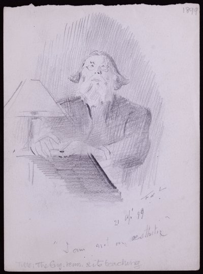 Portræt af nord? af Francis Wilfred Lawson