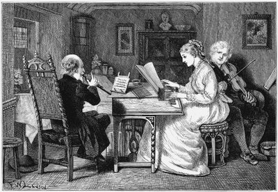 At lave musik, London, 1874 af Francis Wilfrid Lawson