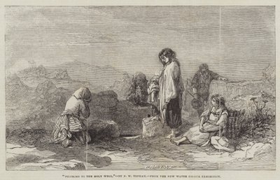 Pilgrimme til den hellige brønd af Francis William Topham