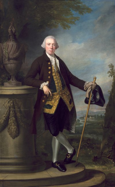 William Denison, ca. 1769-76 af Francis and Romney Cotes