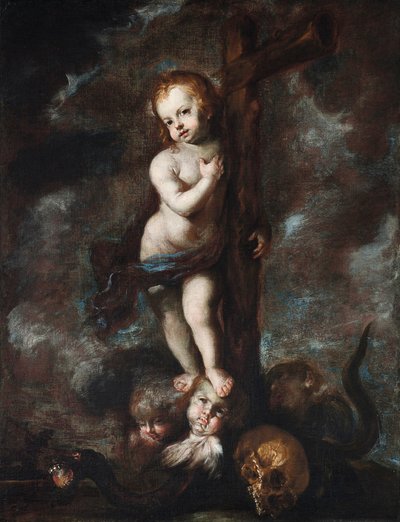 Francisco Camilo - Jesusbarnet som sejrherre over synd og død - ca. 1640-60 af Francisco Camilo