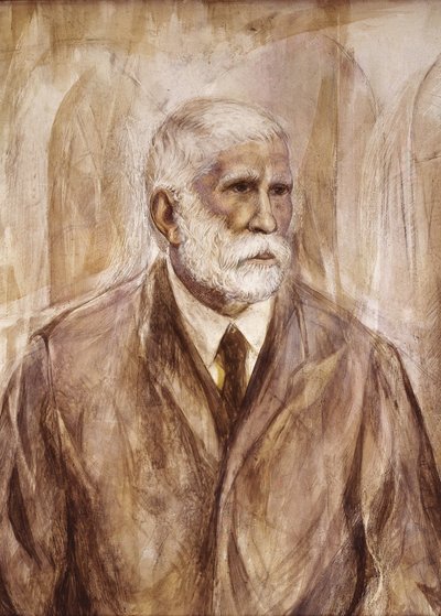 Antoni Gaudi i Cornet (maleri) af Francisco Domingo Marqués
