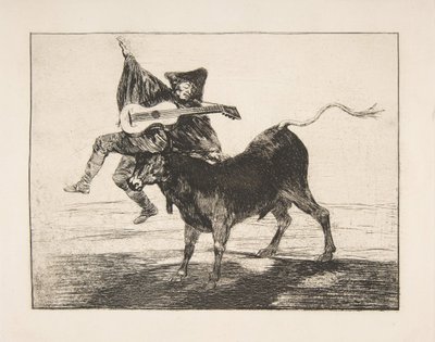 Barbarous Entertainment Barbara dibersion, 1800-1804. af Francisco de Goya