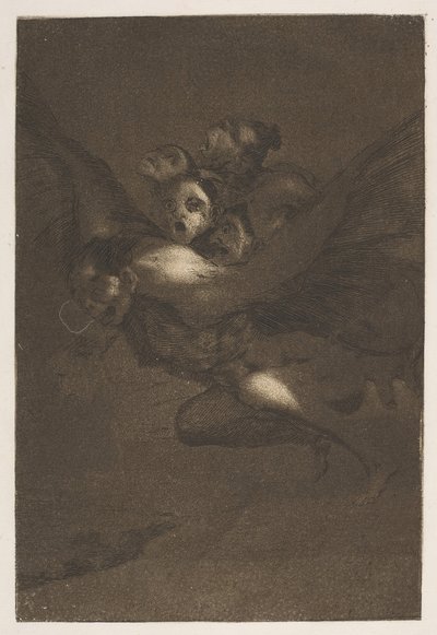 Bon Voyage Bon Voyage, fra The Caprices Los Caprichos, plade 64, 1799. af Francisco de Goya