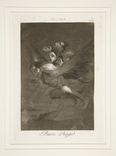 God tur (Bon Voyage), pl. 64 fra serien The whims af Francisco de Goya