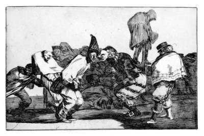Karnevalsfantasi, 1819-1823 af Francisco de Goya