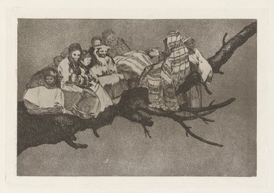 Latterligt vrøvl af Francisco de Goya