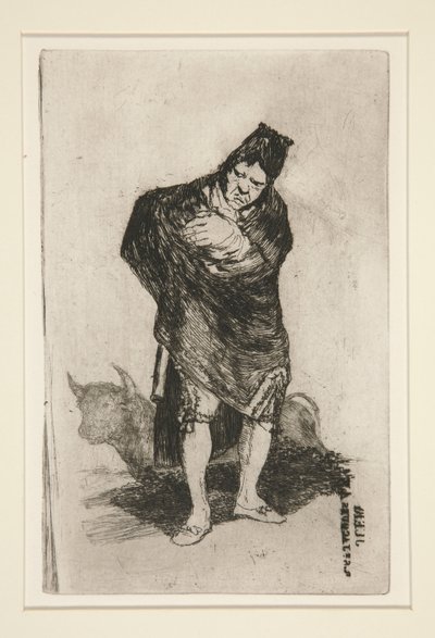 Den beklædte mand af Francisco de Goya