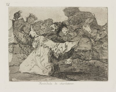 Charlatan show business. (Charlataner af Francisco de Goya