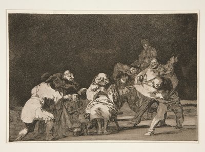 Loyalitet, pl. 17 fra serien Ordsprog af Francisco de Goya