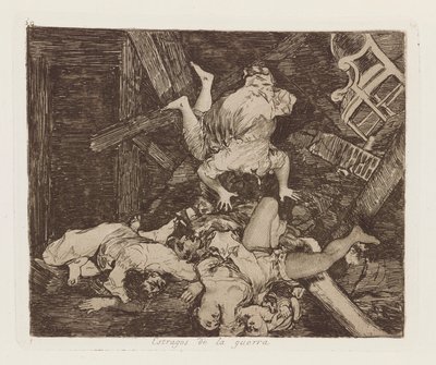 Krigens katastrofer af Francisco de Goya