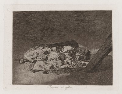Harvest of the Dead, Plade 63 fra The Disasters of War af Francisco de Goya
