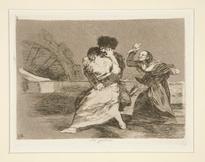 No quieren [sic] (De Don af Francisco de Goya