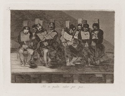 Ved ikke hvorfor [sic] (One Can af Francisco de Goya