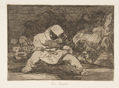 Plade 68 fra The Disasters of War Los Desastres de la Guerra..., efter 1814-15 udgivet 1863. af Francisco de Goya