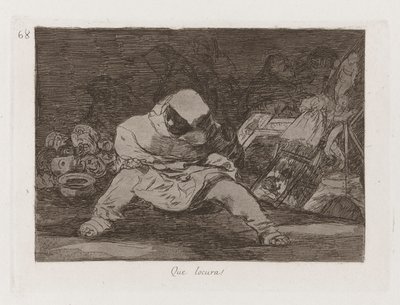 Hvilket vanvid! (Hvilken vanvid!), Plade 68 fra The Disasters of War af Francisco de Goya